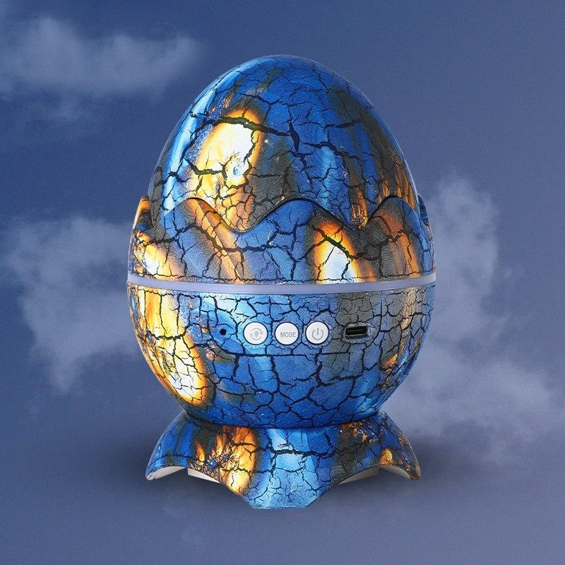 Galaxy Glow Dinosaur Egg Night Light