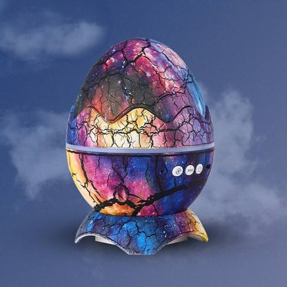 Galaxy Glow Dinosaur Egg Night Light