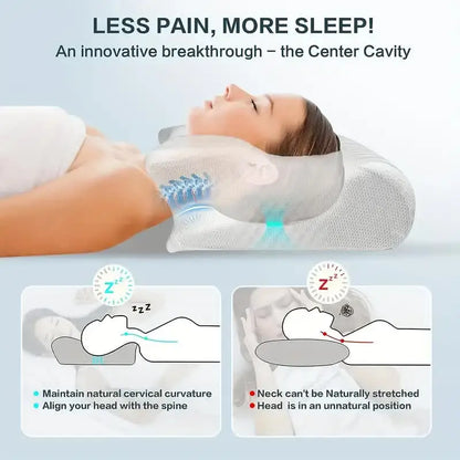 Cloud Dreamers Contour Bliss Pillow